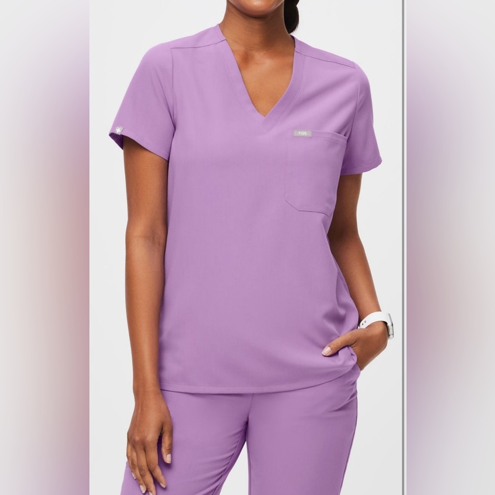 FIGS LILAC DAWN TOP